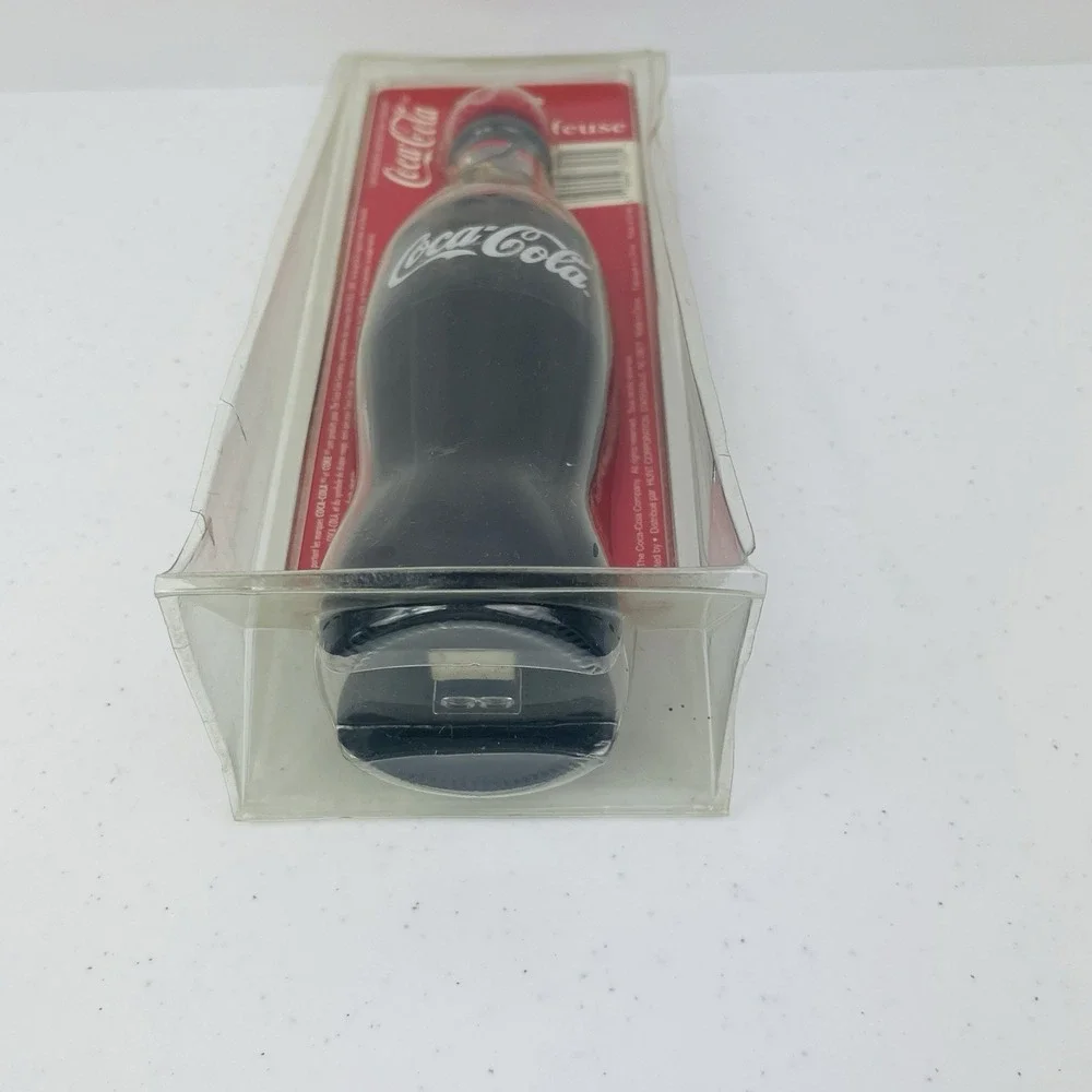 Vintage 1997 Coca-Cola Bottle Shaped Stapler Desktop Novelty Coke Office Supply
